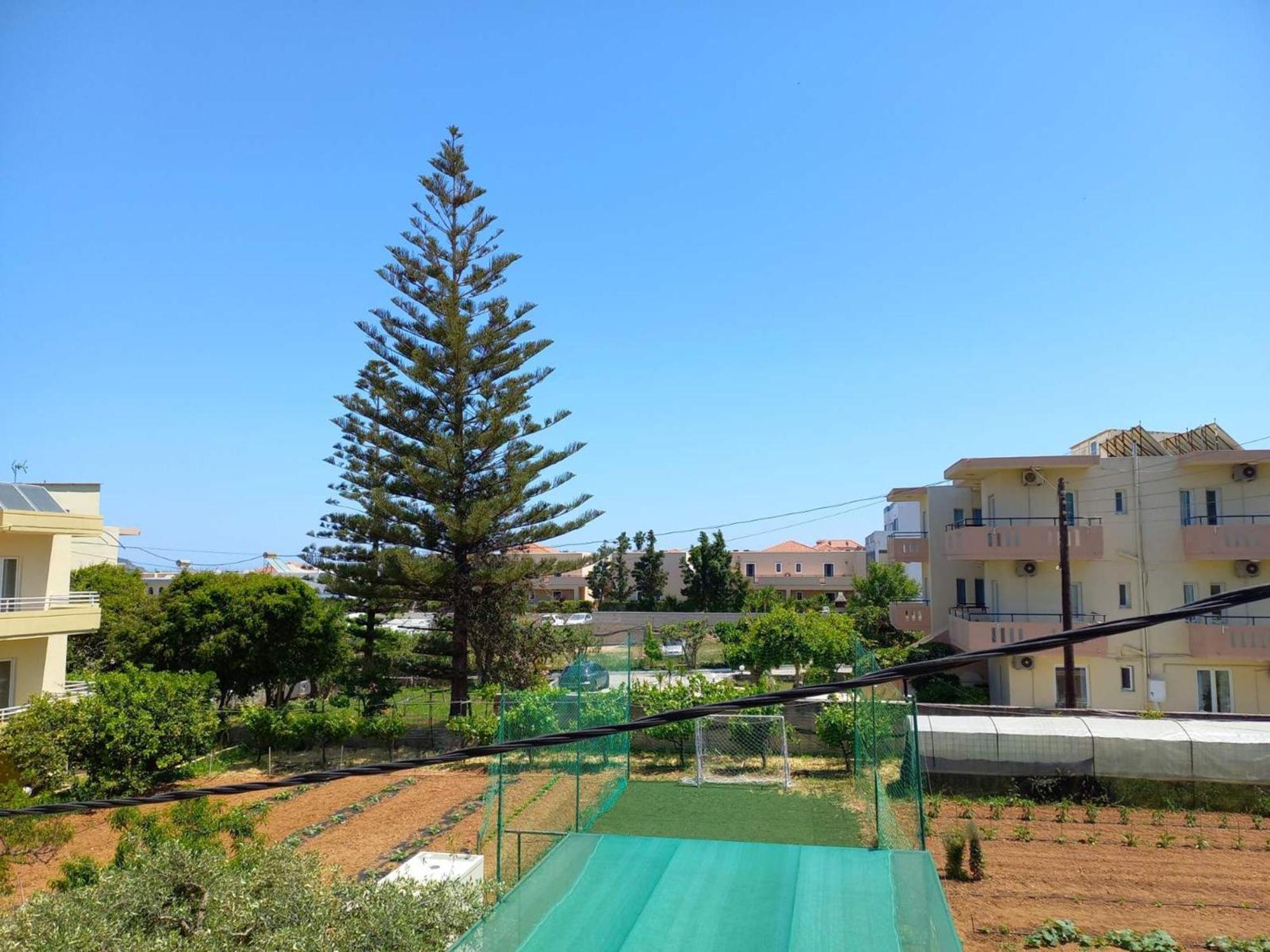 Litinas Apartments With Pool Agia Marina  ภายนอก รูปภาพ
